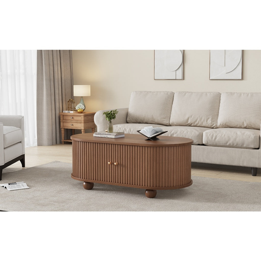 Mocha Bloom Coffee Table