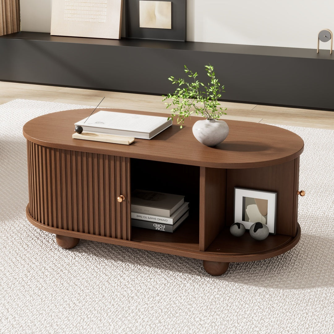 Mocha Bloom Coffee Table