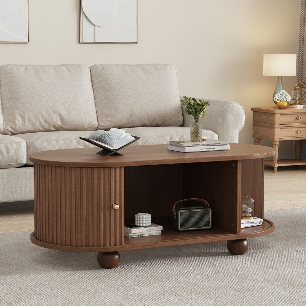 Mocha Bloom Coffee Table